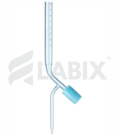 Burette with Screw Type Rotaflow Stopcock with PTFE key
