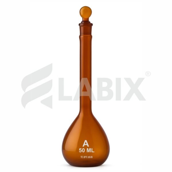 Amber Colour Flasks Volumetric