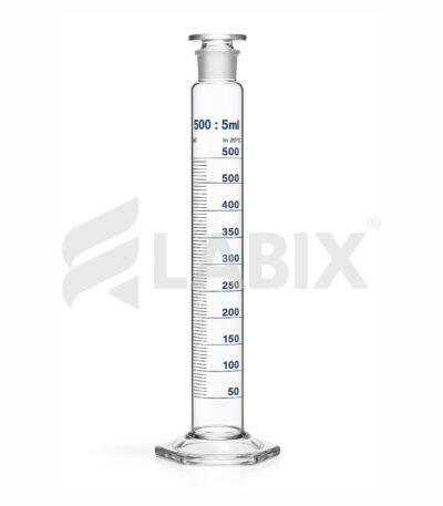 Lab Measuring Cylinder with Stopper