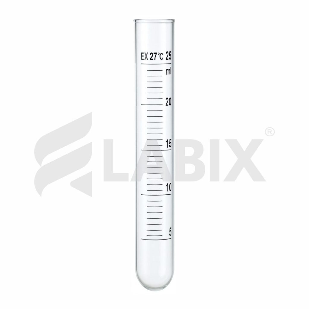 Graduated Round Bottom Test Tubes