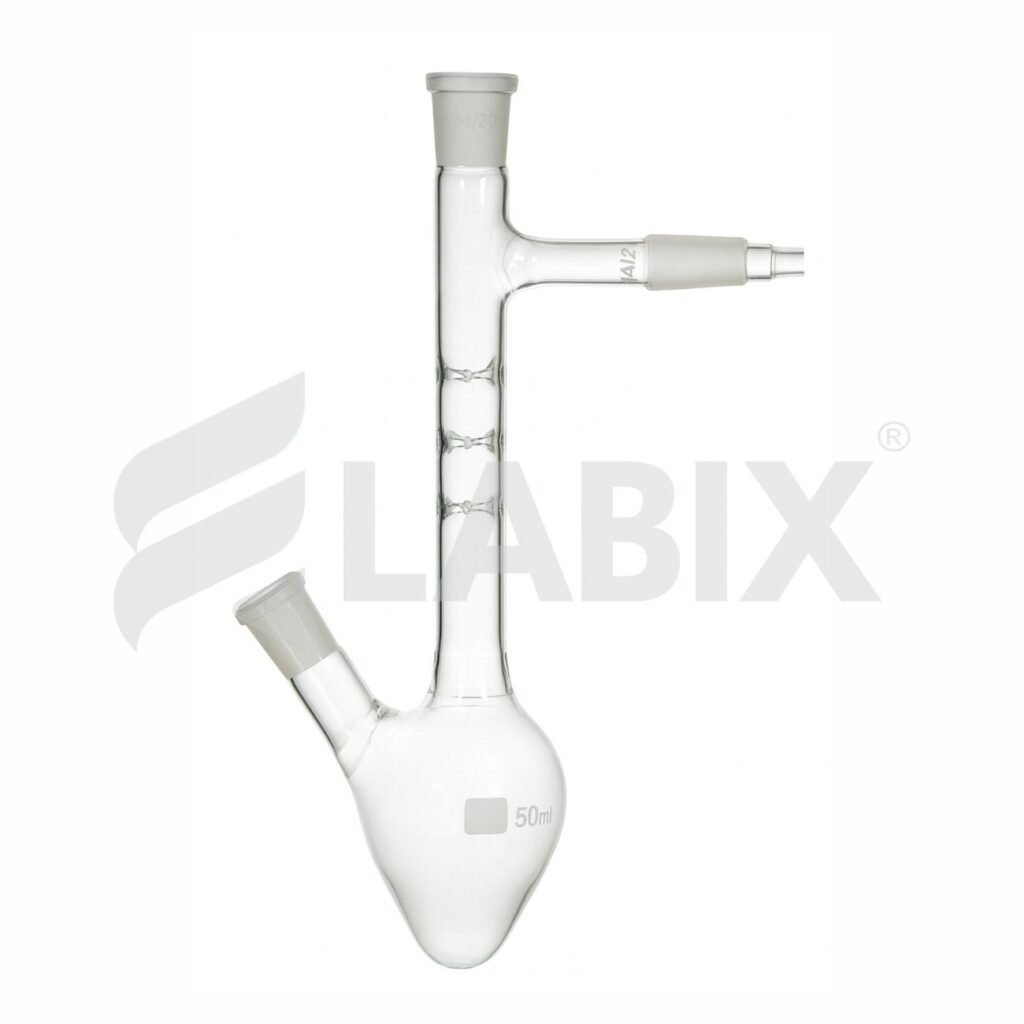 Vigreux Flasks with Side Neck