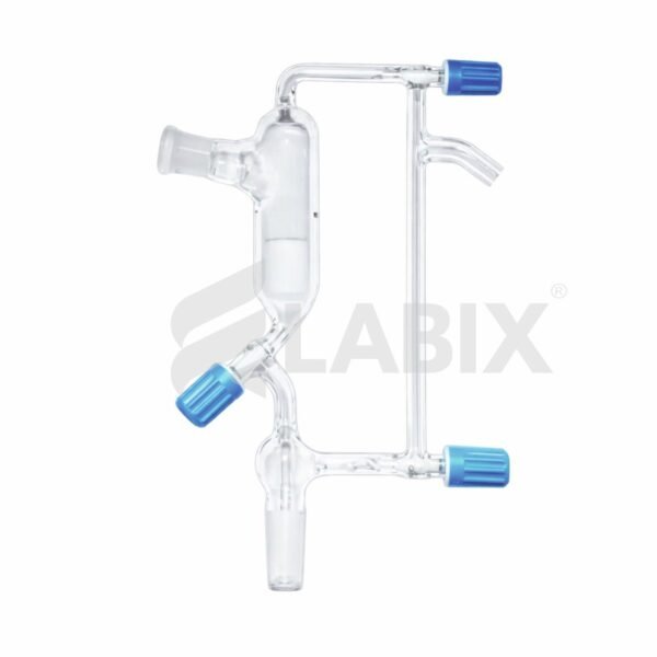Perkin intermediate receiver for laboratory distillation and condensate transfer