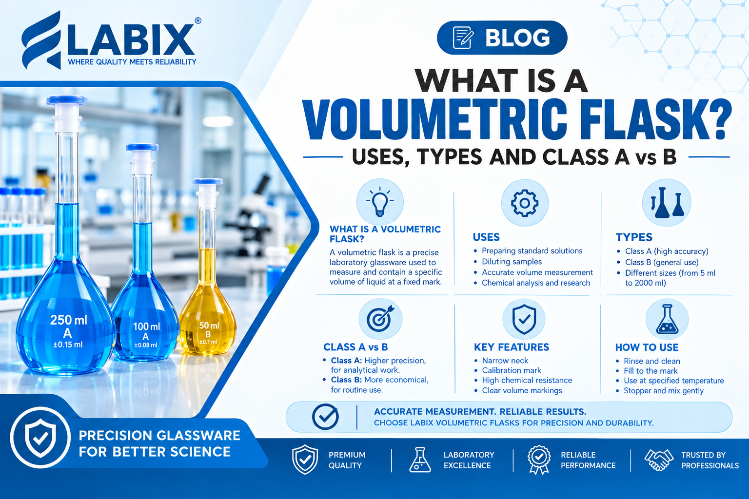 What Is a Volumetric Flask? Uses, Types, and Class A vs. B
